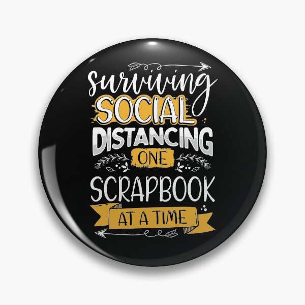 Item preview, Surviving Social Distancing One Scrapbook at a Time  designed and sold by Maria Garcia.