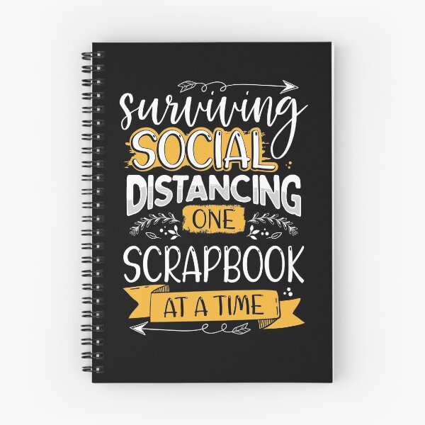 Item preview, Surviving Social Distancing One Scrapbook at a Time  designed and sold by Maria Garcia.