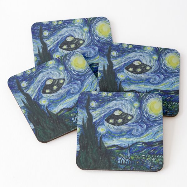 Item preview, UFO Starry Night designed and sold by MichelleTera.