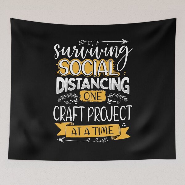 Item preview, Surviving Social Distancing One Craft Project at a Time  designed and sold by Maria Garcia.