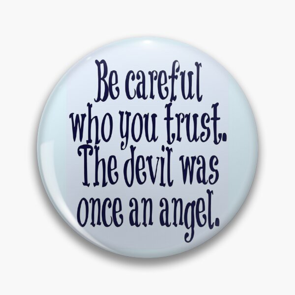 Item preview, CAREFUL WHO U TRUST? designed and sold by CCCREW.