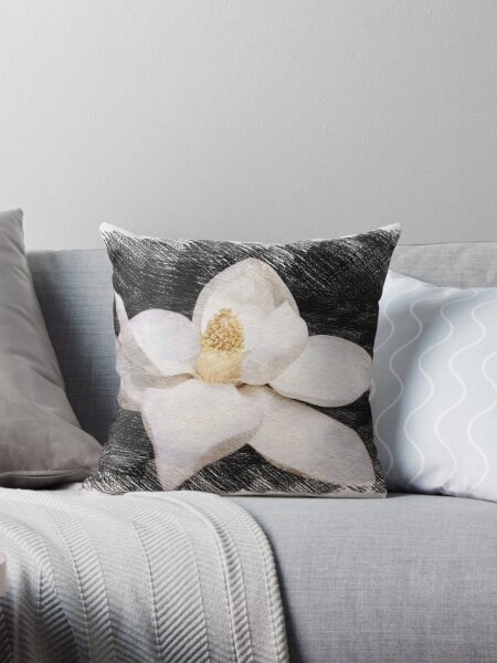 Item preview, Beautiful Magnolia Flower in Full Bloom designed and sold by Artbytinavaughn.