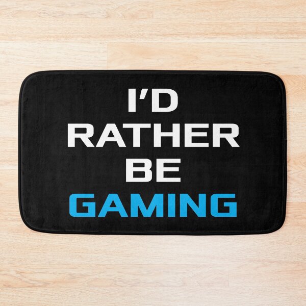 Item preview, I'd Rather Be Gaming designed and sold by teesaurus.