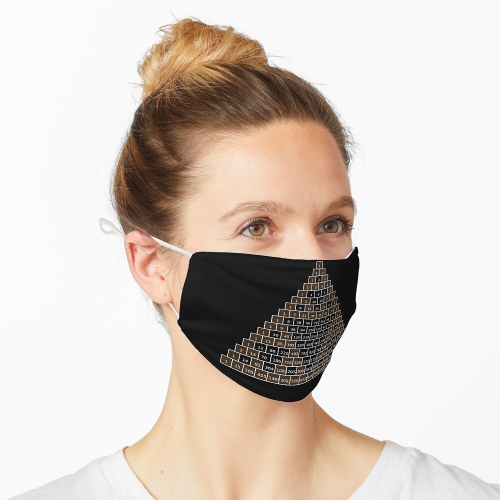 Math-based images in everyday children's setting lay the foundation for subsequent mathematical abilities. Pascal's Triangle, треугольник паскаля, #PascalsTriangle, #треугольникпаскаля Mask