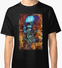 Skull and Flowers Classic T-Shirt