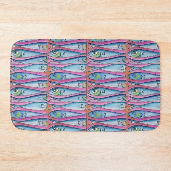 Item preview, rush hour fishies designed and sold by inkmaid.