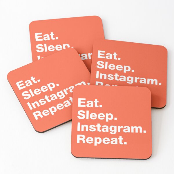 Item preview, Eat. Sleep. Instagram. Repeat. designed and sold by squidgun.