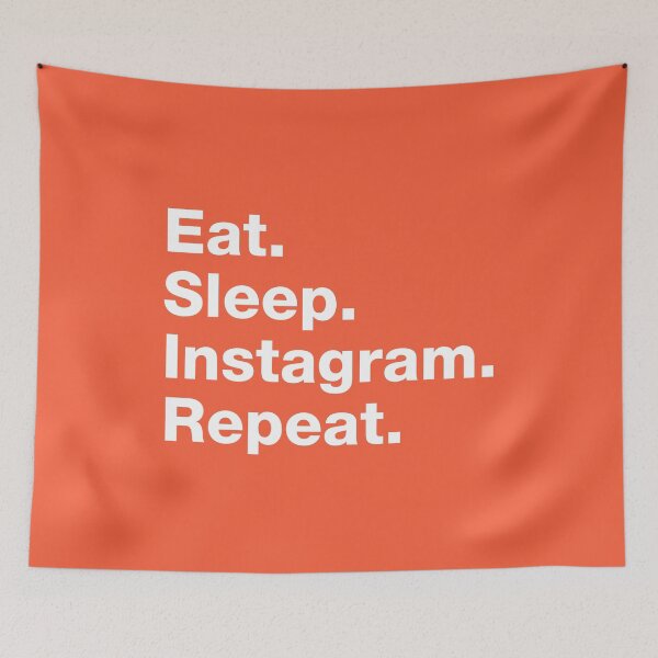 Item preview, Eat. Sleep. Instagram. Repeat. designed and sold by squidgun.
