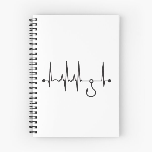 Item preview, Fishing Heartbeat designed and sold by teesaurus.