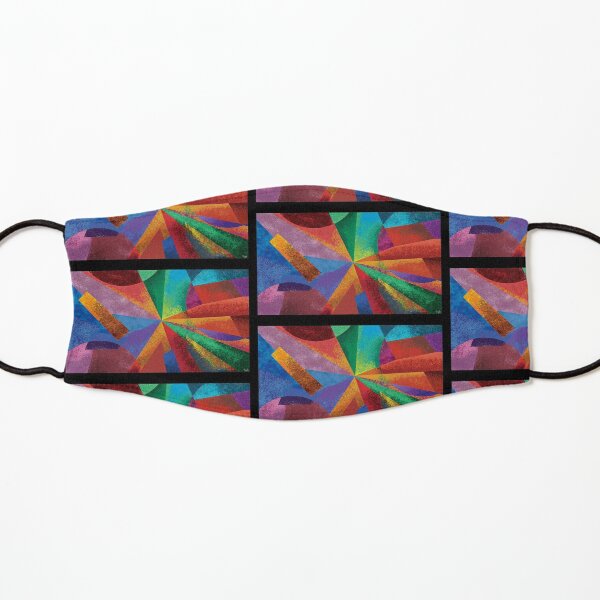 Center Energy Abstract by Russ Fagle Kids Mask