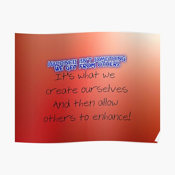 Happiness Poster