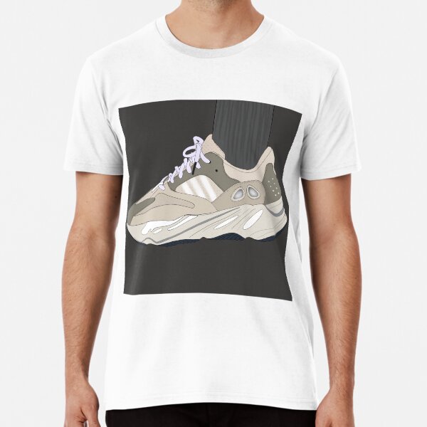 Adidas yeezy boost deals 700 inertia shirt
