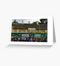 Waiting For The Olympic Torch Greeting Card