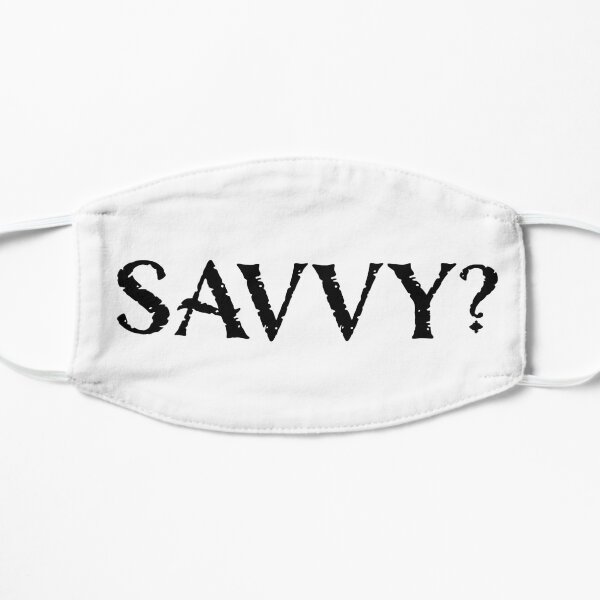 Jack Sparrow Savvy? Flat Mask