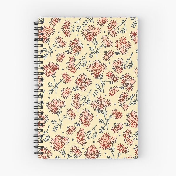 Item preview, Traditional Japanese Vintage Floral Aster Daisy Pattern designed and sold by Charredsky.