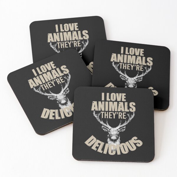 Item preview, Funny Deer Hunting Eating Animals Hunter designed and sold by Tee Kaboom!.