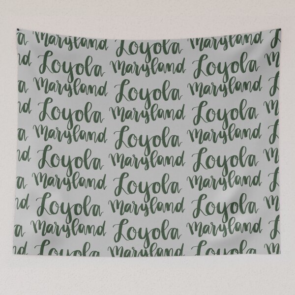Item preview, Loyola Maryland lettered designed and sold by sadieapples.