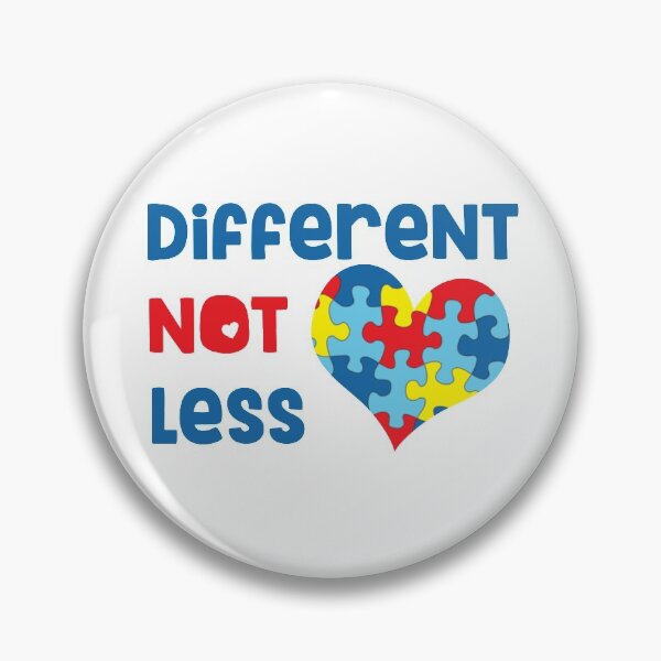 Item preview, Autism Awareness - Different Not Less designed and sold by violetsimone.