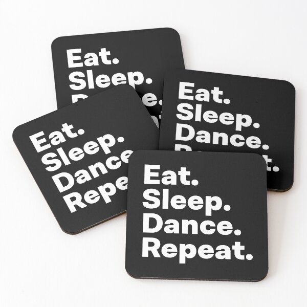 Item preview, Eat Sleep Dance Repeat designed and sold by teesaurus.