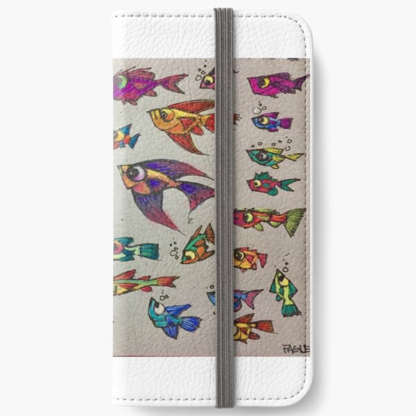 Fish by Russ Fagle iPhone Wallet