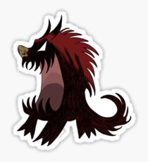 Red hound, Don't starve Sticker