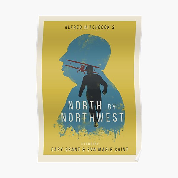 Alfred Hitchcock North by Northwest Poster