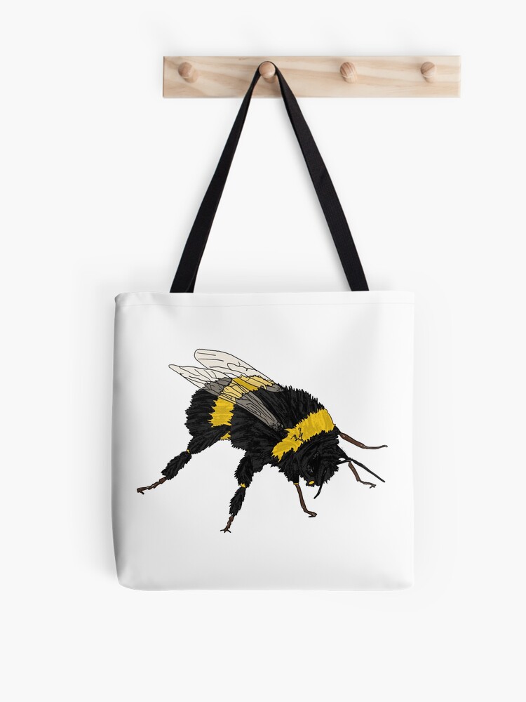 bumble bee tote bag