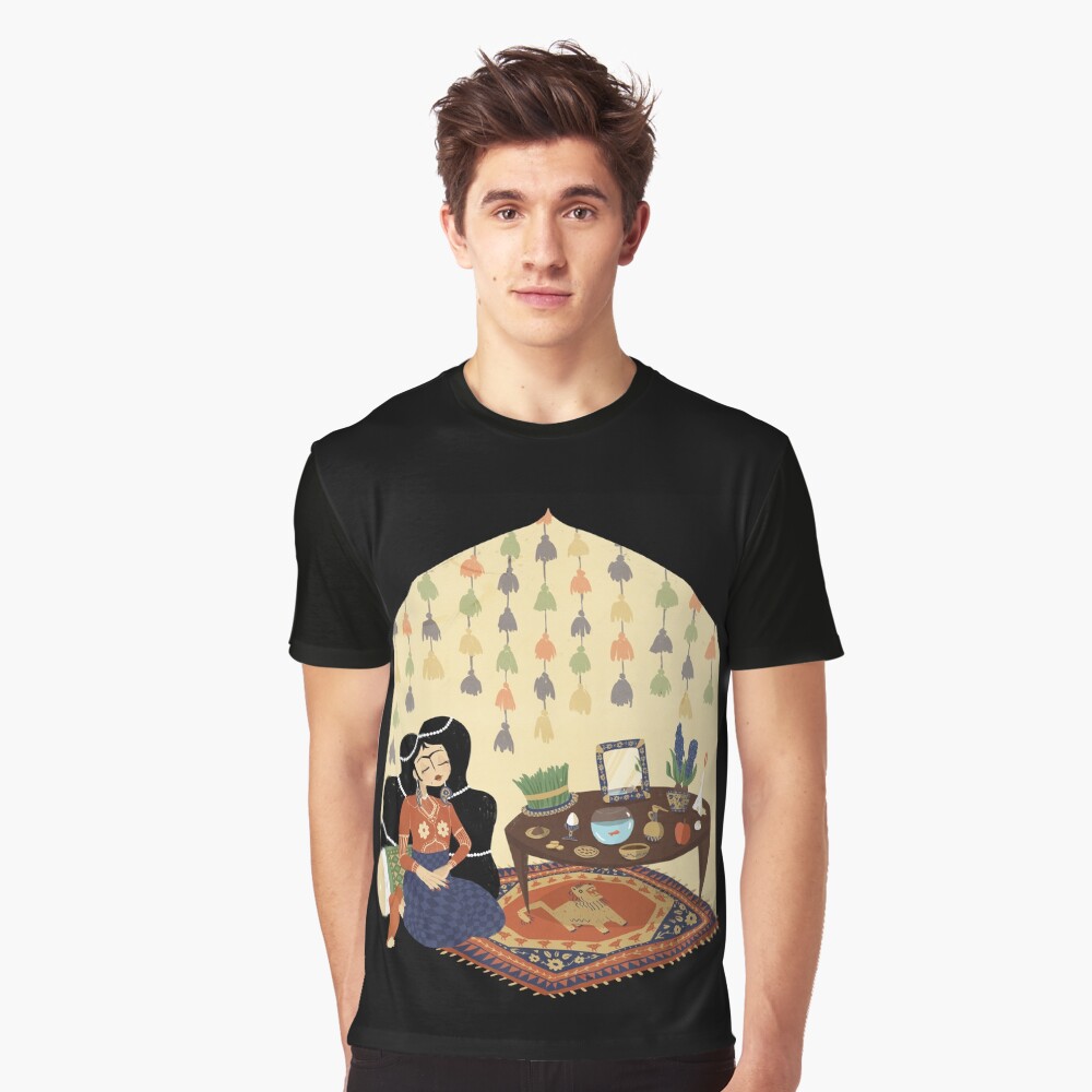 Aperçu de l'œuvre T-shirt graphique créée et vendue par mintcult.