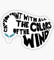 Just Around the Riverbend Sticker