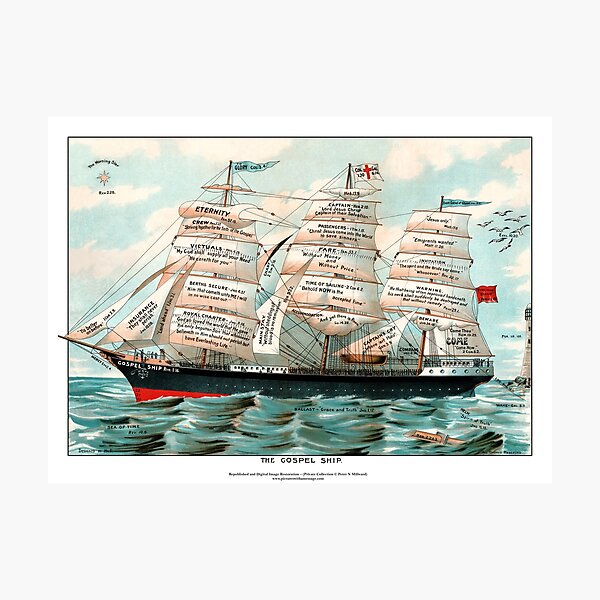 The Gospel Ship Photographic Print
