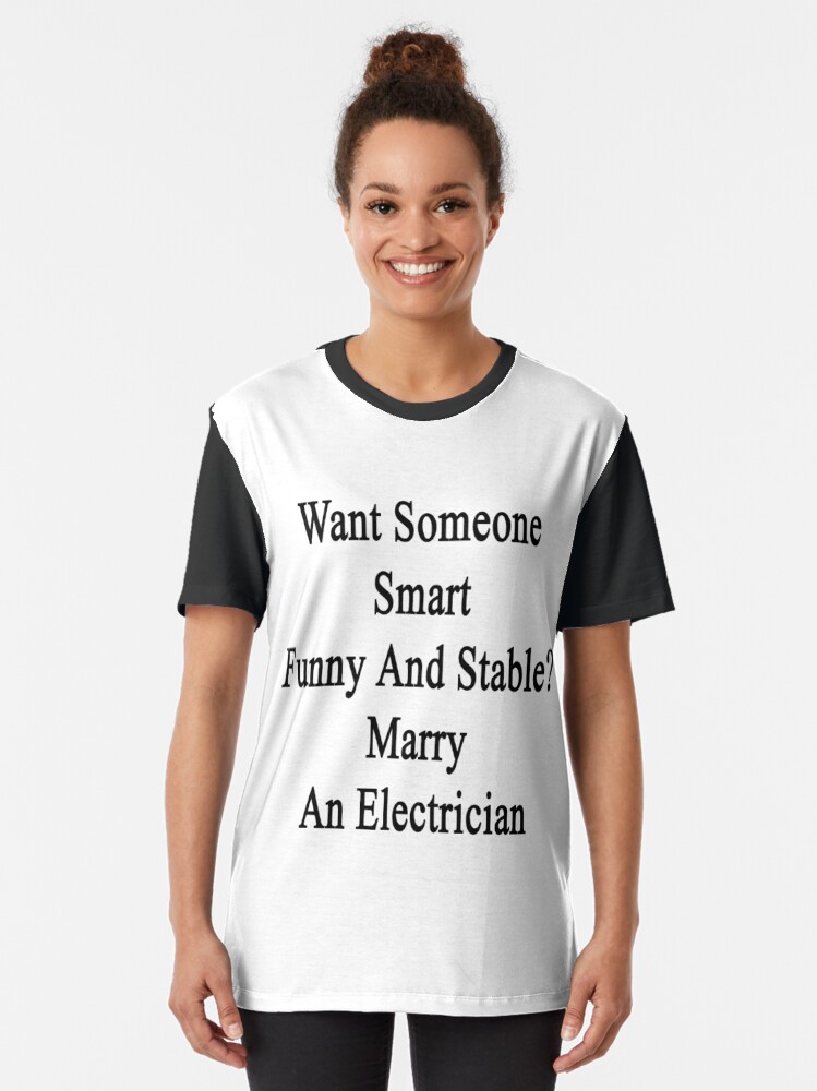 smart funny and black shirt