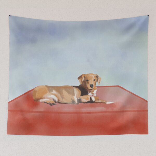 Item preview, puppy relaxing designed and sold by anaboo21.