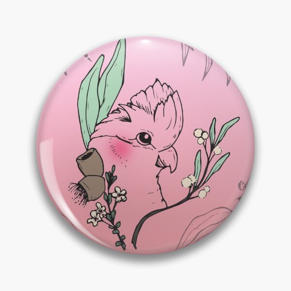Item preview, Australian Galah and Gum  designed and sold by LilsLines.