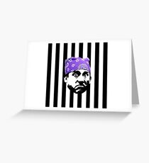 Prison Mike Greeting Card