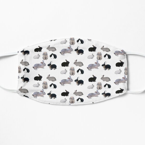 Bunch of Bunnies Flat Mask