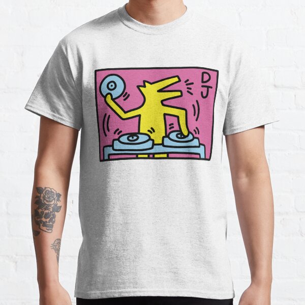 Keith Haring DJ-Figure! Classic T-Shirt