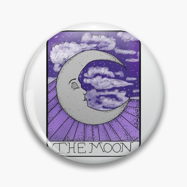 Item preview, Moon tarot card designed and sold by brake4birds.