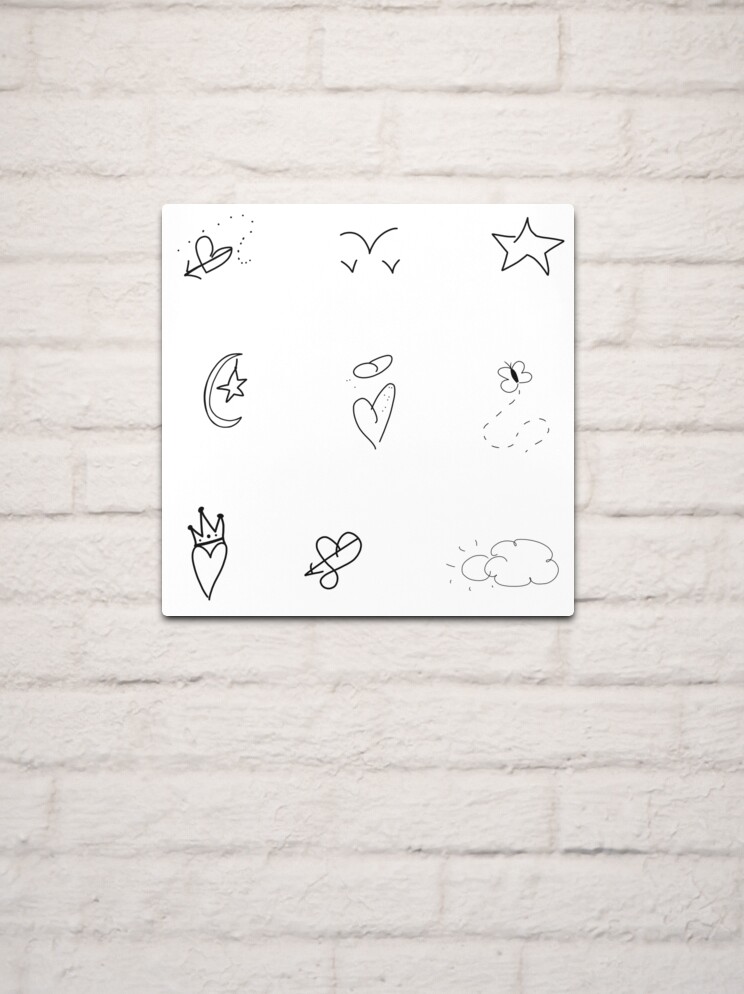Taylor Swift Doodle Sticker Pack Poster for Sale by TillyJones