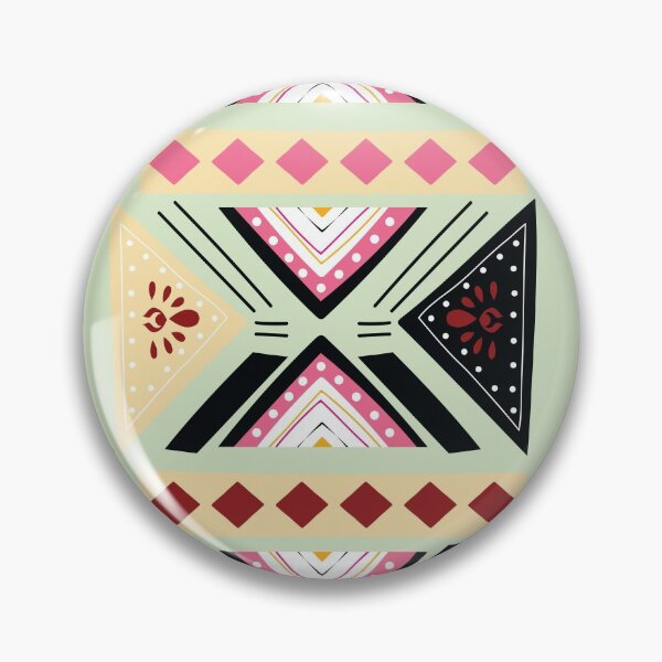 Item preview, Tile Pattern in Pink and Green designed and sold by Lori-Goree.