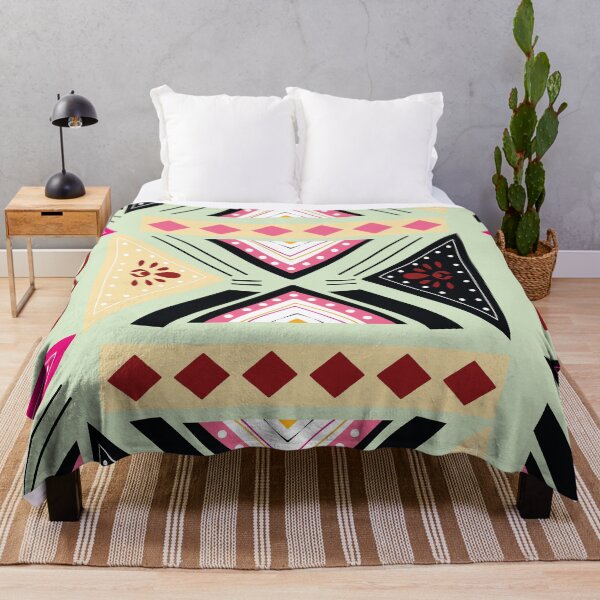 Item preview, Tile Pattern in Pink and Green designed and sold by Lori-Goree.