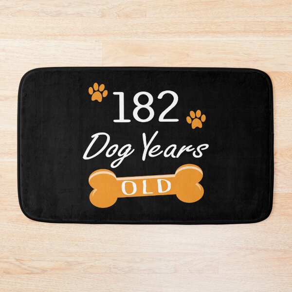 Item preview, 182 Dog Years Old Funny 26th Birthday Puppy Lover design designed and sold by Grabitees.