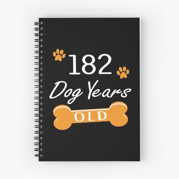 Item preview, 182 Dog Years Old Funny 26th Birthday Puppy Lover design designed and sold by Grabitees.