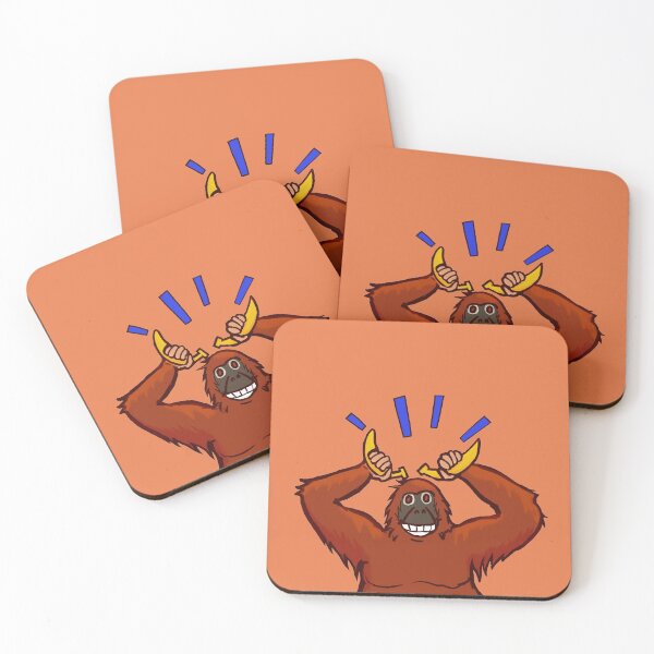 Item preview, orang utan designed and sold by KNKNworks.