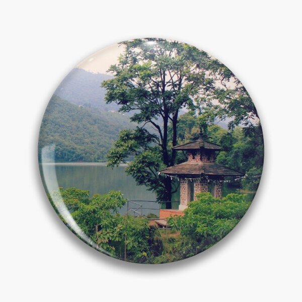 Item preview, Peaceful Pokhara designed and sold by Jamie Mitchell.