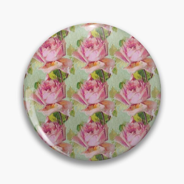 Item preview, Vintage roses chintz - bright designed and sold by LittleBettyMakes.