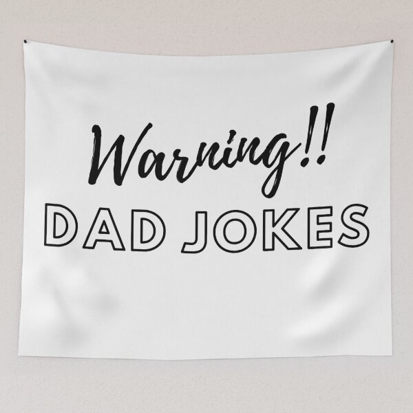 Item preview, Warning: Dad Jokes designed and sold by flying-flamingo.