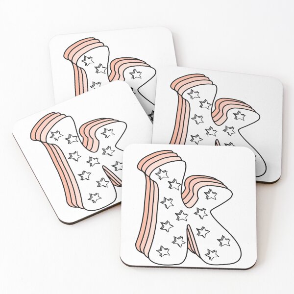 Item preview, Starry Retro Letter K Lowercase designed and sold by allyyxoxo.