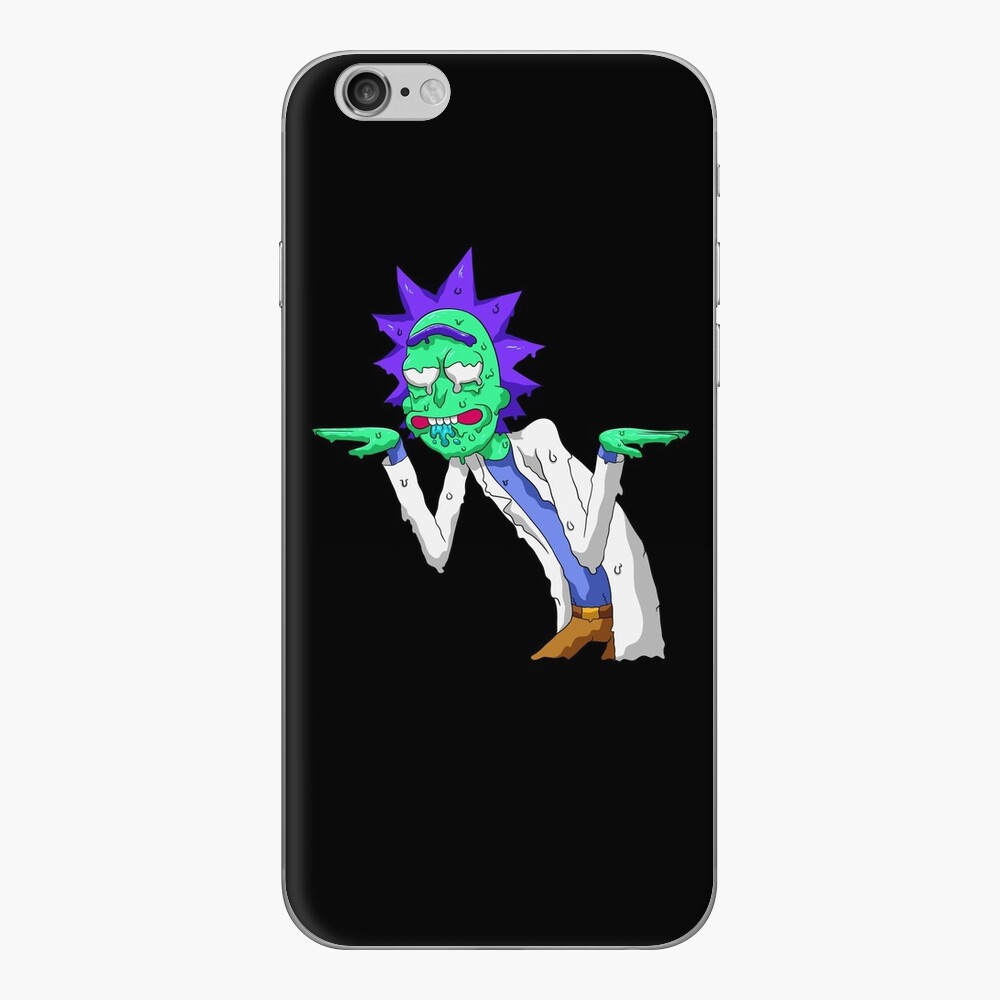 Copy of rick and morty get schwifty iPhone Skin