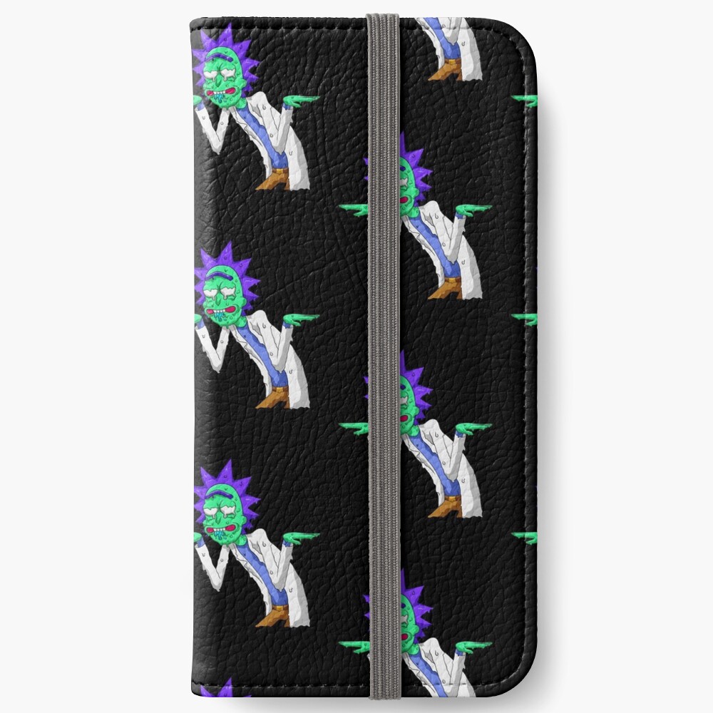 Copy of rick and morty get schwifty iPhone Wallet