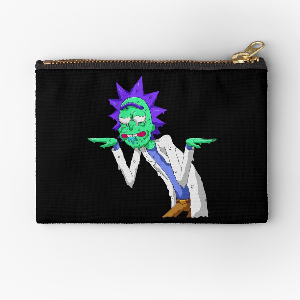 Copy of rick and morty get schwifty Zipper Pouch